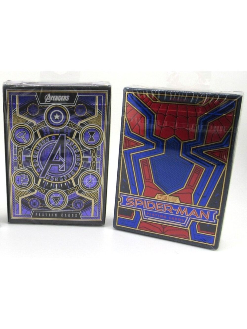 Theory 11 Playing Card 2 Lot Brand New! Spider-man, Avengers Marvel Collectible